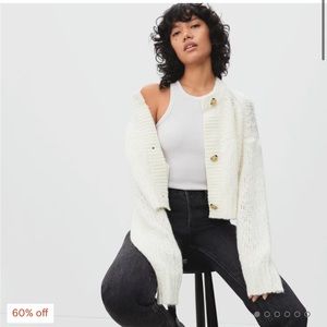 The lofty-knit cardigan